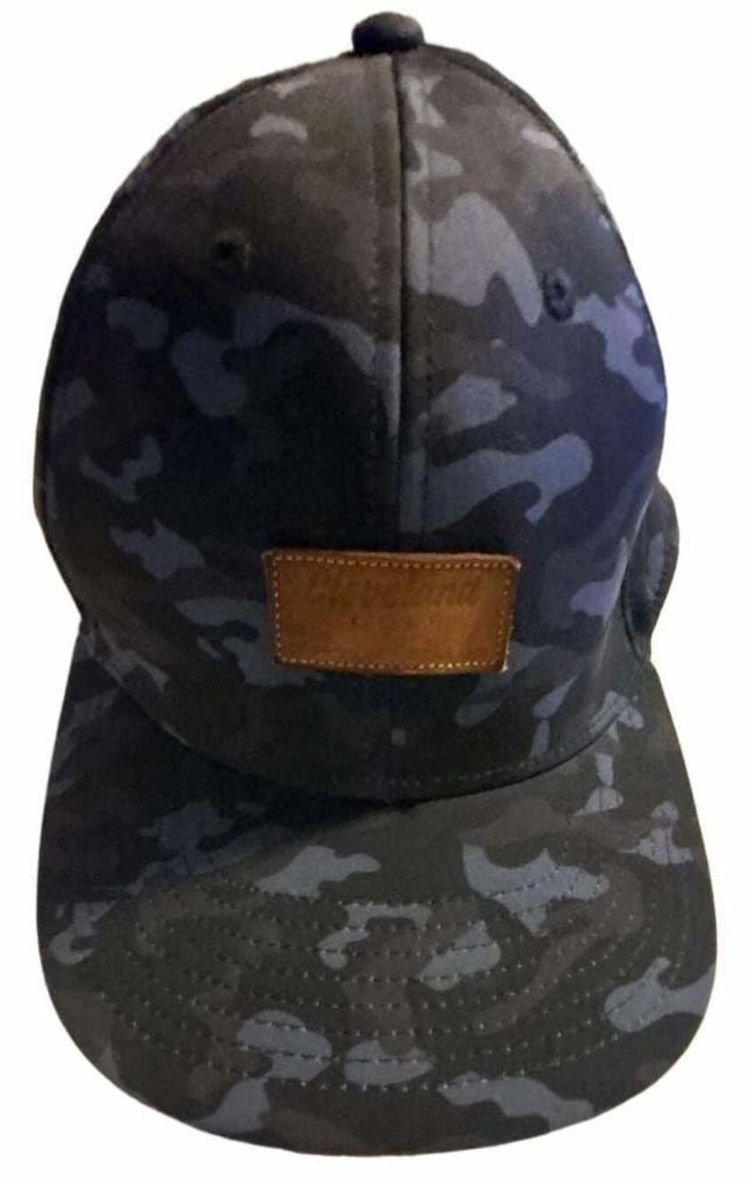 Cleveland Golf Camo Patch Navy Blue Adjustable Snapback Hat Cap Men’s